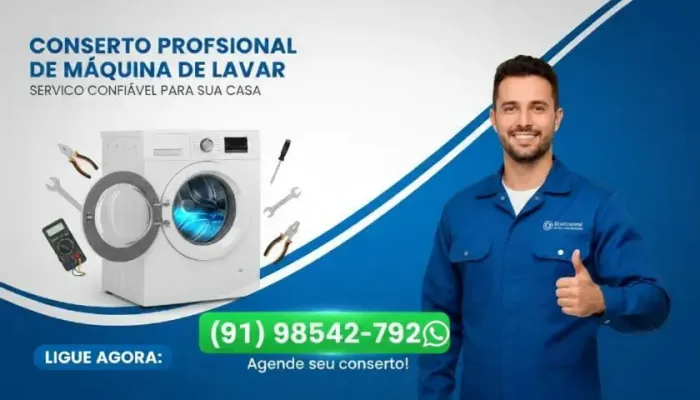 Conserto Profissional de Máquina de Lavar.