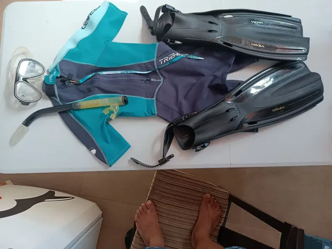 Kit mergulho completo