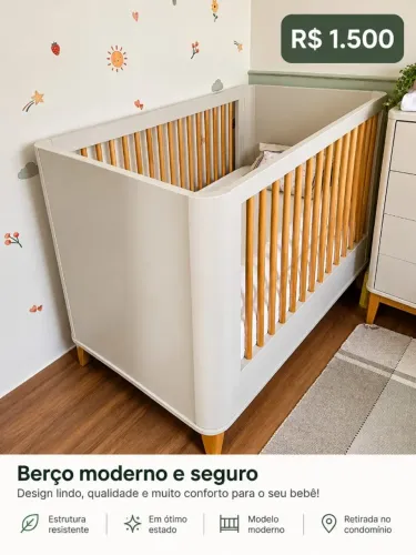 Berço 2 em 1