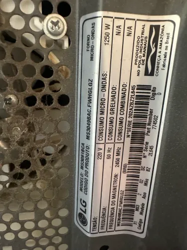 Microondas 220V