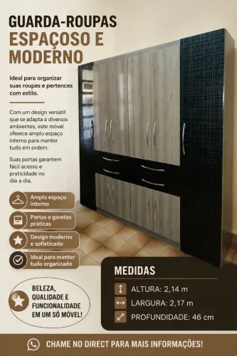 Roupeiro essa oportunidade