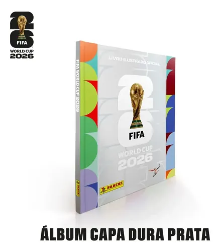 Álbum prata capa dura copa 2026 COMPLETO!!