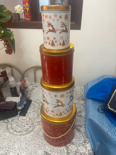 Latas de decoração