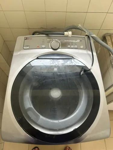 Máquina de Lavar Brastemp - 11 kg - Cor Inox/Platinium