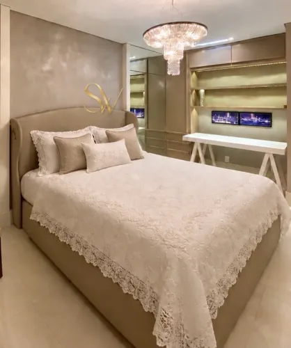 Cama e colchão King Size