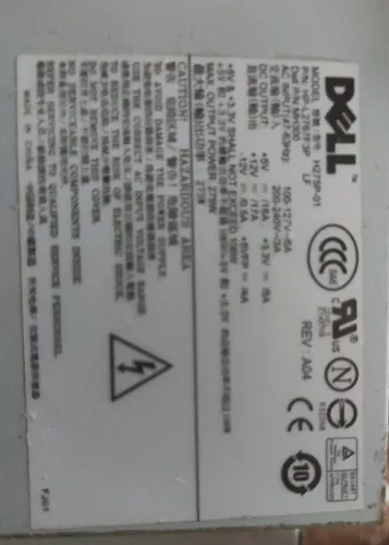 Fonte Dell Optiplex 755 745 Sff 275w H275p-01 Original