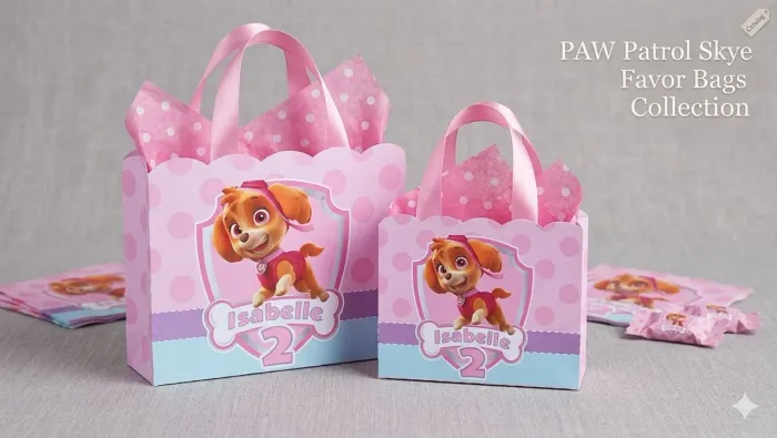 Lembrançinha de aniversário sacola personalizada