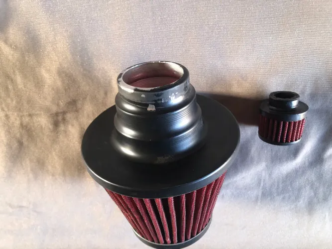 Filtro esportivo duplo fluxo
