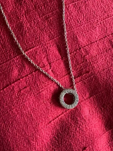 Colar de prata Pandora 