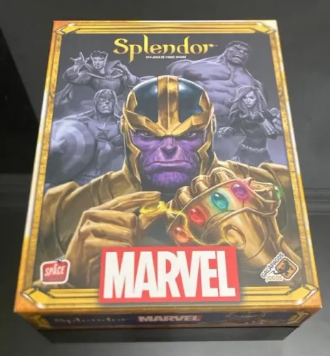 Jogo Splendor da Marvel em perfeito estado!