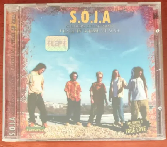 CD - S.O.J.A. / SOLDIERS OF JAH ARMY PEACE IN A TIME OF WAR (conservado)
