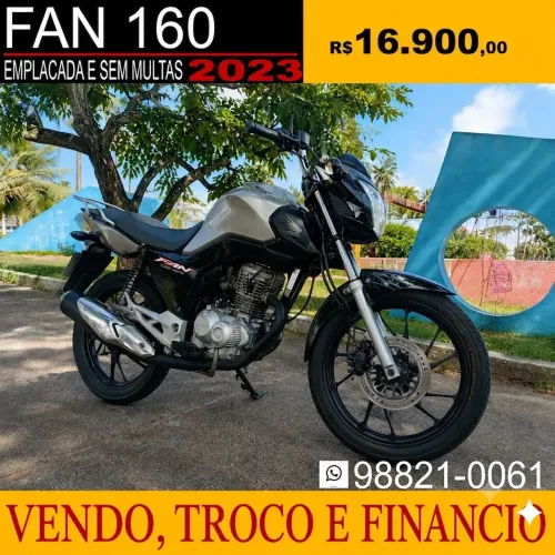 Honda Fan 160 (2023) VENDO, TROCO E FINANCIO