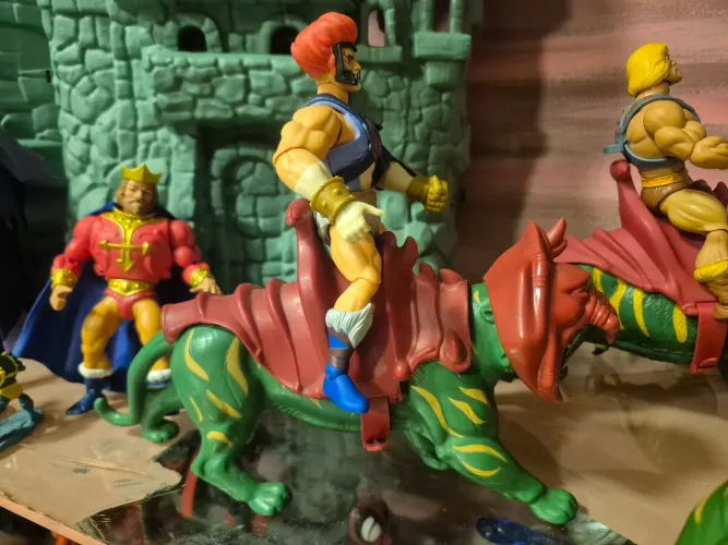 Gato Guerreiro vintage He-man masters of the universe