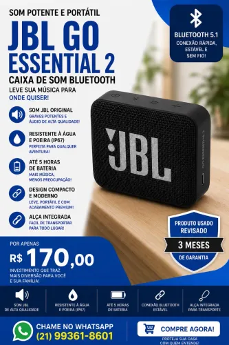 Caixa JBL Essential 2