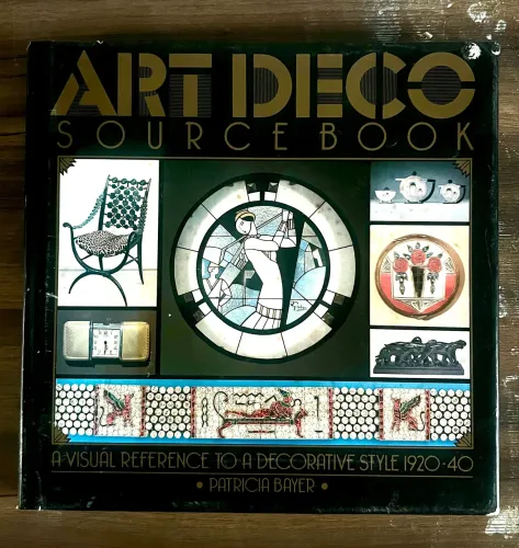 ART DECO SOURCE BOOK. livro em bom estado de conservaÇÃo