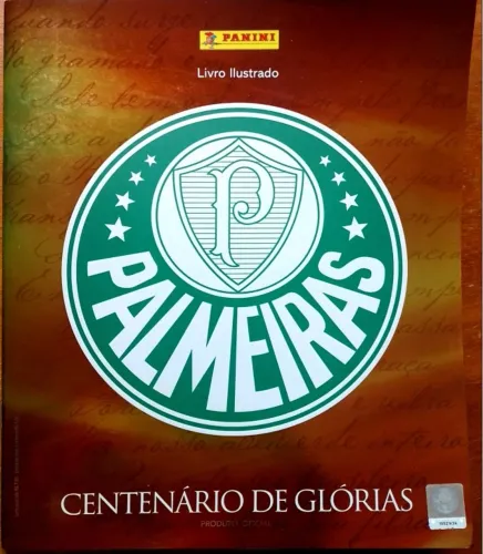 Álbum de Figurinhas Palmeiras Centenário de Glórias Vazio