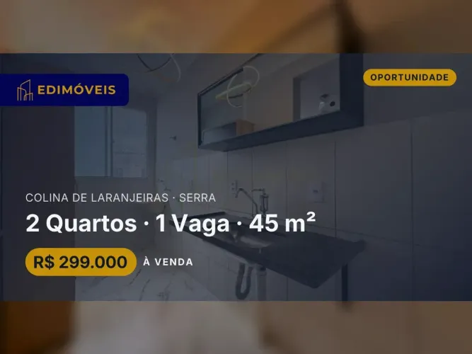 Apartamento 2 quartos na Colina de Laranjeiras, recém-reformado e pronto para você!
