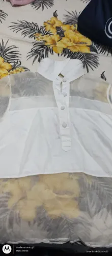 Blusinha de tule 