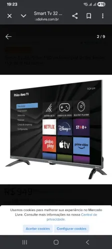 Smart Philco Led Android Bluetooth com 6 meses de uso