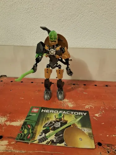 Lego-Hero Factory - ROCKA Brain attack - 2013 - 44002- 43 peças (usado - original)