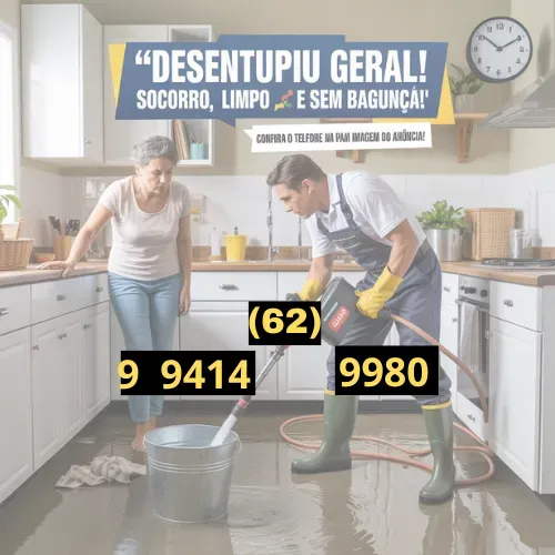 Desentupidora no Setor Leste Universitário Atendimento