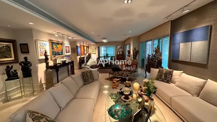Atenção Península, Condomínio Fontvieille, espetacular 4 suítes, 429 m²