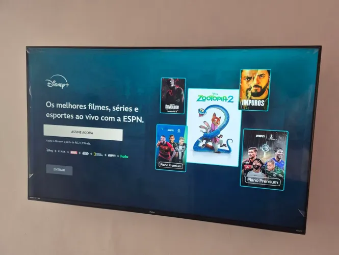 TV SMART 50 Philco 4K Android Wi-Fi Apps - Impecavel - Entrego Hoje