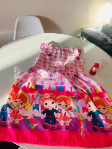 Vestido quadrilha 8 anos novo 