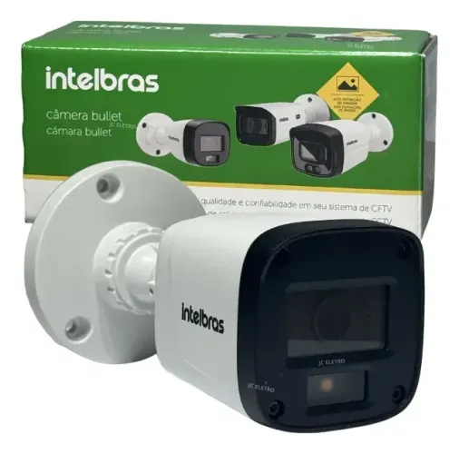 Câmera Intelbras VHD 1220 B Full Color G9 Full HD IP67 Bullet Nova na Caixa