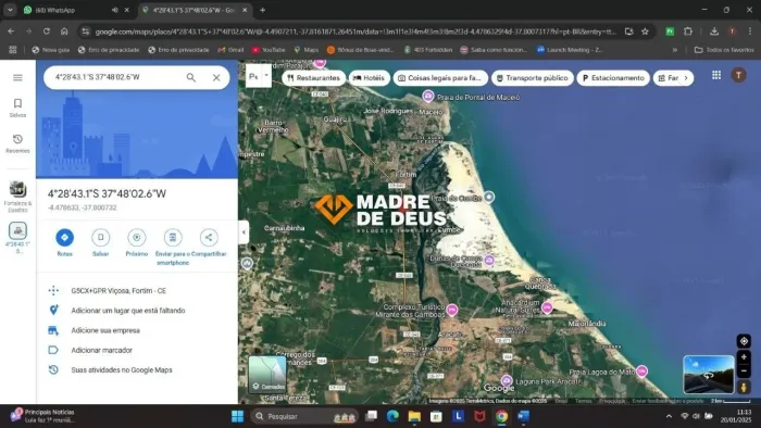 Oportunidade Rara em Fortim - Terreno Gigante Entre a CE-040 e o Rio Jaguaribe!