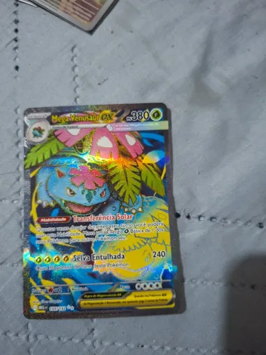 Carta pokemon mega venusaur