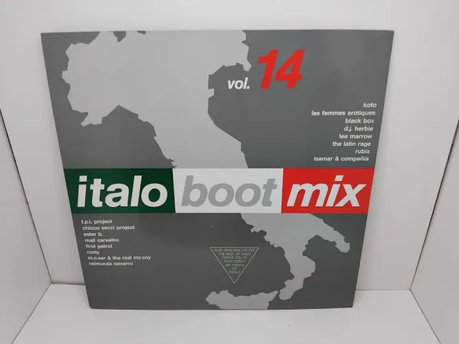 LP Disco de Vinil Italo Boot Mix vol 14