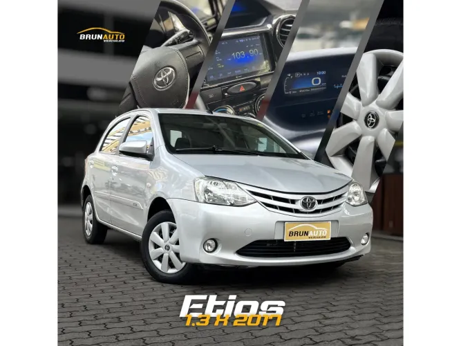 Toyota Etios X 1.3 Flex 16V 5P Mec. 2017