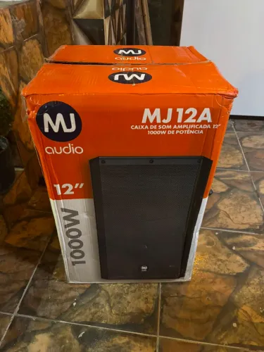 Caixa de Som Amplificadas Profissional MJ
