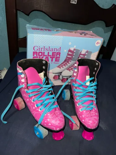Girlsland Roller Skate - Patins 4 Rodas