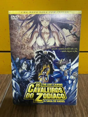 BOX CAVALEIROS DO ZODÍACO THE LOST CANVAS VOL. 1 - 3 DVDs