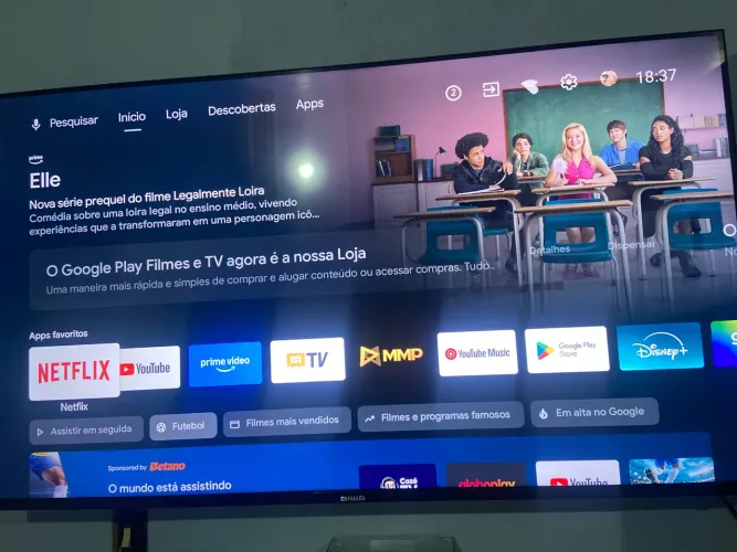 tv 50 polegadas. 3 anos pago de garantia, tenho nota e tudo. valor 1.500
