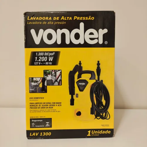 Lavadora de Alta Pressão Vonder LAV 1300