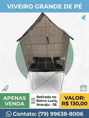 Viveiro grande em pe