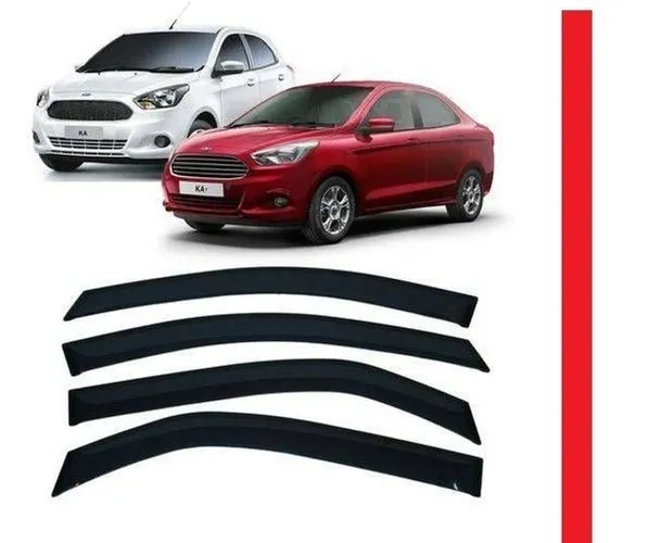 Calha De Chuva Defletor novo Ford ká hat sedan 4 Portas dsdxsiua ivpnqsdds