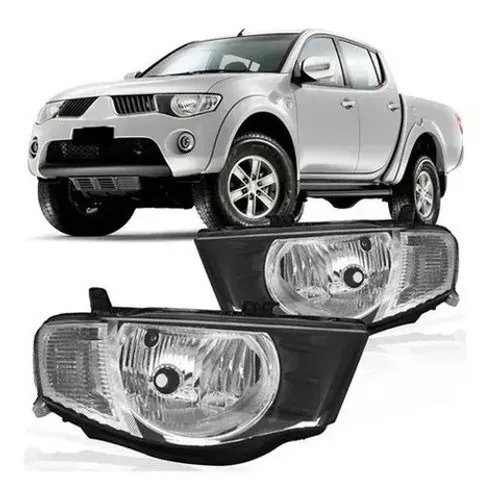 Farol L200 Triton 2008 A 2011 C/ Pisca Cristal