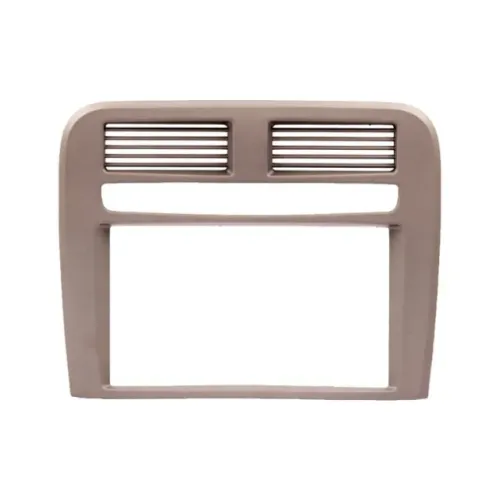 Moldura Painel Fiat Punto / Linea 12 / 2Din - Cinza - EPX 389