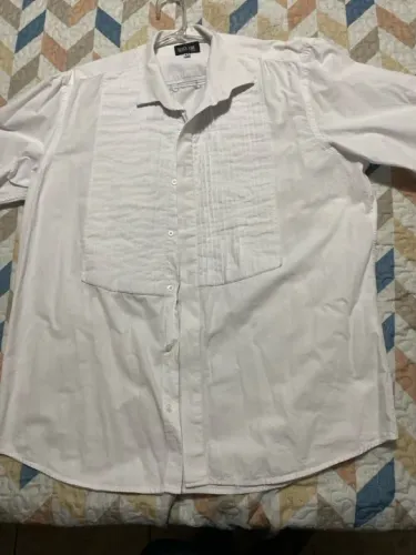 Camisa Social Branca Manga Longa