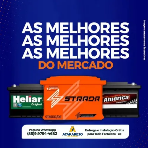 Bateria 50ah para o FOX em promoção