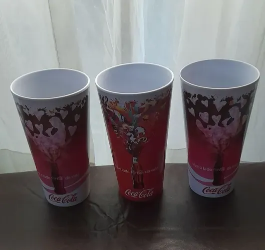 COPOS COLEÇÃO COCA-COLA AVON