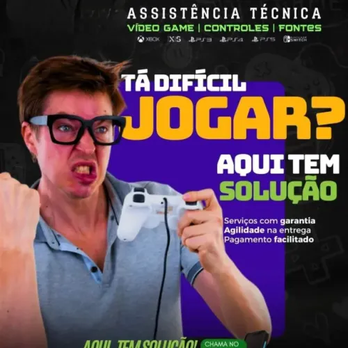 Consertos de ps4 e ps5 