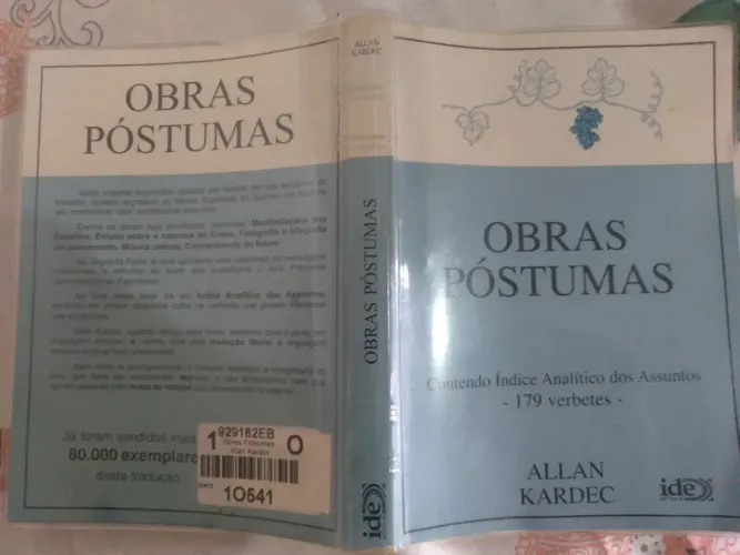  LIVRO OBRAS PÓSTUMAS - ALLAN KARDEC 