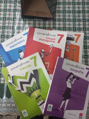 Livros CONVERGÊNCIAS 7° ano Editora SM