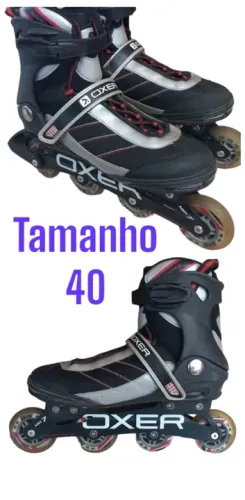 Patins usado tamanho 40 valor 250 reais