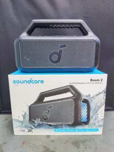 Caixa De Som Portátil Anker Soundcore Motion Boom 2 80w
